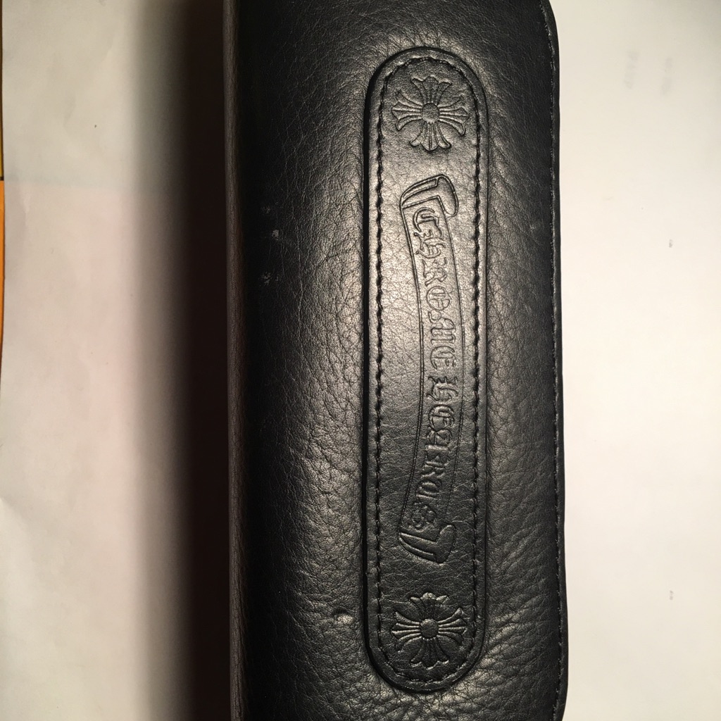 Chrome Hearts Leather Eyeframe Case